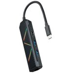 Nanocable 10. 16. 0501 station d'accueil avec fil usb 3. 2 gen 1 (3. 1 gen 1) type - c noir