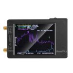 Nanovna - h  analyseur d'antenne rseau vectoriel 10khz - 1. 5ghz, mf hf vhf uhf, avec coque, fente ...