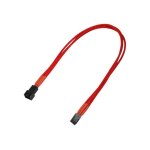 Nanoxia - rallonge de c�ble d'alimentation de ventilateur - molex 3 broches (f) pour molex 3 broches ...