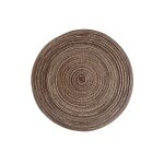 Napperon rond en fil de coton de style nordique, tissé en ramie, isolation thermique, anti - dérapant, ... Napperon rond en fil de coton de style nordique, tissé en ramie, isolation thermique, anti - dérapant, ...
