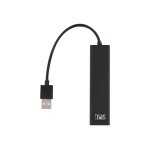 T'nb - concentrateur (hub) - 3 x usb 2. 0 + 1 x 10 / 100 - de bureau