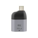 T'nb iclick - adaptateur vidéo - 24 pin usb - c (m) pour displayport (f) - support pour 8k60hz - gris ... T'nb iclick - adaptateur vidéo - 24 pin usb - c (m) pour displayport (f) - support pour 8k60hz - gris ...