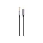 T'nb - rallonge de cble audio - jack mini mle pour jack mini femelle - 1 m - noir