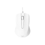 T'nb shark - souris - ergonomique - optique - 3 boutons - filaire - usb - blanc