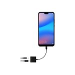 T'nb - usb - c vers jack de casque / adaptateur de charge - 24 pin usb - c m�le pour 24 pin usb - c, ...