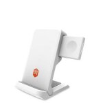 Stand de charge sans fil qi chargetree go pliable et portable stm goods blanc