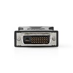 Nedis adaptateur dvi vers vga dvi - d 24 + 1 broches mle vers vga femelle noir