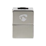 Nedis - coupleur r�seau - rj - 45 (f) pour rj - 45 (f) - stp - cat 6 - moul� - m�tal