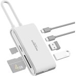 Neewer lecteur de cartes sd usb 3. 2 haute vitesse pour cartes sd 4. 0 / uhs - ii sd / tf4. 0 / micro ...