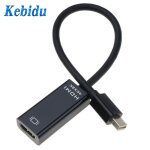 Ngre - comme montr - adaptateur mini dp vers hdmi 4k, cble convertisseur mle vers femelle, port d'affichag ...
