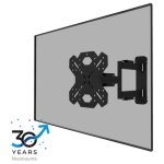 Neomounts wl40s - 850bl12 support pour �cran mural 32 - 55  - orientable - installation rapide