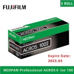 Neopan - film pour impressions professionnelles en noir et blanc, acros ¿, iso 5 / 10, 100mm, 36 feuilles ...