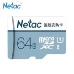 ( netactf - p500af - 064g) netac - carte micro sd pour tlphone, 32 go, 64 go, 80 mo, 128 go, u1, c10 ...