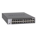 Netgear m4300 - 24x - commutateur - c3 - g�r� - 24 x 10 gigabit ethernet + 4 x 10 gigabit sfp + partag�s ...