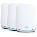 Netgear orbi rbk763s - système wi - fi - (routeur, 2 rallonges) - jusqu'à 7500 pieds carrés - maillage ... Netgear orbi rbk763s - système wi - fi - (routeur, 2 rallonges) - jusqu'à 7500 pieds carrés - maillage ...