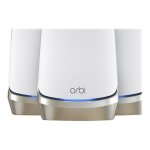 Netgear orbi rbke963 - systme wi - fi - (routeur, 2 rallonges) - jusqu' 6500 pieds carrs - maillage ...