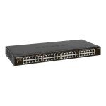 Netgear soho gs348 - commutateur - non g�r� - 48 x 10 / 100 / 1000 - de bureau, montable sur rack