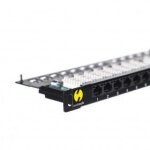 Netrack panneau de brassage 19'' 24 - porty 104 - 11, mmoire vive, noir