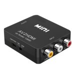 New - rca vers hdmi av au convertisseur hdmi 1080p mini rca vido cvbs convertisseur audio adaptateur ...