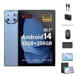 Newest tablette tactile takinuru android 14 avec 5g wifi 6, 32go ram + 256go rom 8000mah, tablette avec ...