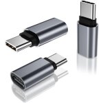 Nfgr - adaptateur extension usb c vers type c 3pack, convertisseur rallonge pd 100w gen2 3. 1 femelle ...