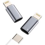 Nfgr - câble otg adaptateur audio casque adaptateur (2pack) lightning mâle vers usb c femelle pour apple ... Nfgr - câble otg adaptateur audio casque adaptateur (2pack) lightning mâle vers usb c femelle pour apple ...