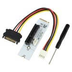 Pour ngff m. 2 à pci - e 4x riser card m2 key m à pcie x4 adaptateur avec indicateur de tension de led ... Pour ngff m. 2 à pci - e 4x riser card m2 key m à pcie x4 adaptateur avec indicateur de tension de led ...
