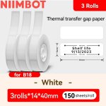Niimbot n1 / b18 imprimante d'étiquettes à transfert thermique auto - adhésif cordon étanche étiquettes ... Niimbot n1 / b18 imprimante d'étiquettes à transfert thermique auto - adhésif cordon étanche étiquettes ...
