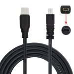 Nikon uc - e6 cble usb c vers mini 8 broches de charge et de transfert de donnes pour coolpix d5200 ...