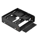 Noir - oim84 adaptateur hdd / ssd pour ordinateur, baie de lecteur de disquette de 2. 5 pouces / 3. 5 ...