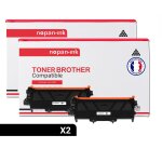 2 toner pour brother tn 2220 xxl black 10400 pages avec brother l - 2135w 2220 2230 2240 2240l 2240d ...