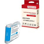 Nopan - ink - x1 cartouche compatible pour brother lc 1000 xl lc1000xl cyan lune