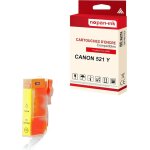 Nopan - ink - x1 cartouche compatible pour canon cli 521 xl cli 521xl yellow 2936b001