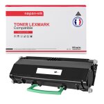 1 toner pour lexmark e460x11e black 15000 pages avec lexmark e460 e460dn e460dw optra e460dn optra e460dw ...