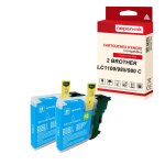 Nopan - ink - x2 cartouches compatibles pour brother lc 980 xl lc980xl cyan (soleil) pour brother dcp ... Nopan - ink - x2 cartouches compatibles pour brother lc 980 xl lc980xl cyan (soleil) pour brother dcp ...