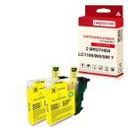 Nopan - ink - x2 cartouches compatibles pour brother lc 980 xl lc980xl jaune (soleil) pour brother dcp ... Nopan - ink - x2 cartouches compatibles pour brother lc 980 xl lc980xl jaune (soleil) pour brother dcp ...