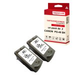 Nopan - ink - x2 cartouches compatibles pour canon pg - 40 xl pg - 40xl noir pour canon fax jx 200 210 ...