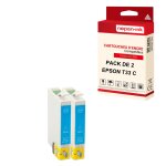 Nopan - ink - x2 cartouches compatibles pour epson t3362 xl t3362xl cyan (orange) pour epson expression ... Nopan - ink - x2 cartouches compatibles pour epson t3362 xl t3362xl cyan (orange) pour epson expression ...
