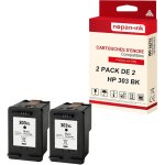 Nopan - ink - x2 cartouche compatible pour hp 303 xl 303xl noir t6n04ae