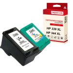 Nopan - ink - x2 cartouches compatibles pour hp 339xl + 344xl (c8767ee + c9363ee) compatibles hp hp photosmart ... Nopan - ink - x2 cartouches compatibles pour hp 339xl + 344xl (c8767ee + c9363ee) compatibles hp hp photosmart ...