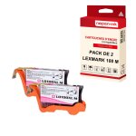 Nopan - ink - x2 cartouches compatibles pour lexmark 100 xl 100xl magenta pour lexmark impact s301 impact ... Nopan - ink - x2 cartouches compatibles pour lexmark 100 xl 100xl magenta pour lexmark impact s301 impact ...