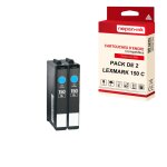 Nopan - ink - x2 cartouches compatibles pour lexmark 150 xl 150xl cyan pour lexmark pro715 pro915 s315 ... Nopan - ink - x2 cartouches compatibles pour lexmark 150 xl 150xl cyan pour lexmark pro715 pro915 s315 ...
