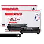 Nopan - ink - x2 toners - 593 - 11167 (noir) - compatible pour dell b 2360 d 2360 dn 3460 dn 3465 dnf ... Nopan - ink - x2 toners - 593 - 11167 (noir) - compatible pour dell b 2360 d 2360 dn 3460 dn 3465 dnf ...