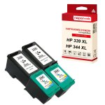 Nopan - ink - x4 cartouches compatibles pour hp 339xl + 344xl (c8767ee + c9363ee) compatibles hp hp photosmart ... Nopan - ink - x4 cartouches compatibles pour hp 339xl + 344xl (c8767ee + c9363ee) compatibles hp hp photosmart ...