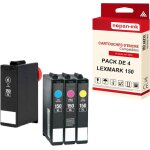 Nopan - ink - x4 cartouche compatible pour lexmark 150 xl 150xl noir + cyan + magenta + jaune 014n1614e, ...