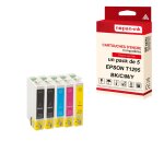 Nopan - ink - x5 cartouches t1295 xl t1295xl (pomme) compatibles epson epson stylus office bx 305 f bx ...