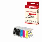 Nopan - ink - x6 cartouches compatibles pour brother lc 1000 xl lc1000xl (lune) compatibles brother brother ... Nopan - ink - x6 cartouches compatibles pour brother lc 1000 xl lc1000xl (lune) compatibles brother brother ...
