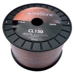 Norstone - c�ble d'enceinte - 100 m - 2 x 1, 5 mm - garantie 2 ans
