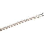 Norstone - cble d'enceinte - 2 x 2, 5 mm - structure cuivre ofc + plaquage argent - 100m
