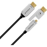 Norstone - cble en fibre optique hdmi - hdmi 2. 0 - compatible uhd 4k, full hd, 3d, audio 7. 1 - connecteur ...